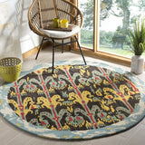 safavieh clearance ikat ikt221a charcoal rug