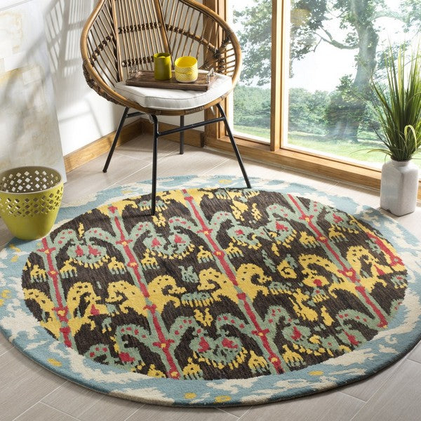 safavieh clearance ikat ikt221a charcoal rug