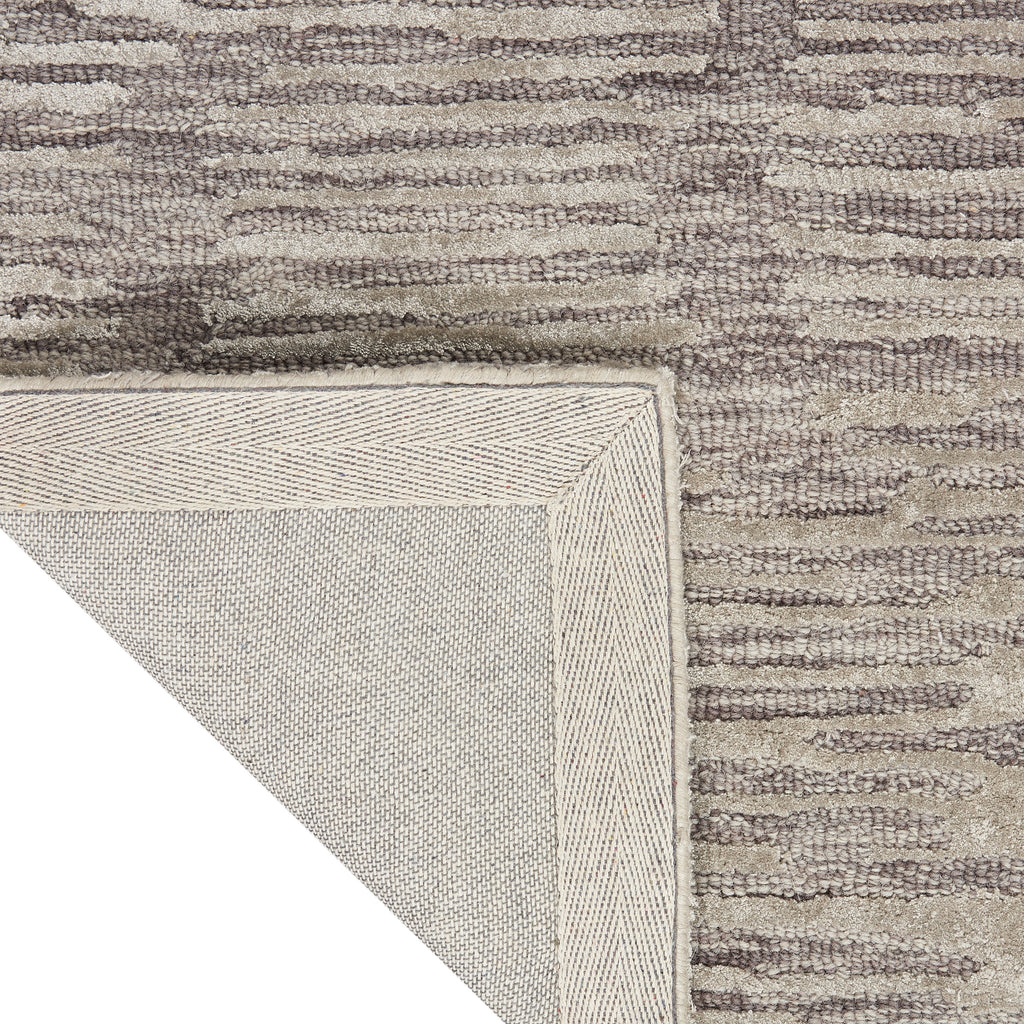 nourison ck010 linear lnr01 grey rug