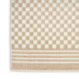 nourison care free caf02 beige rug