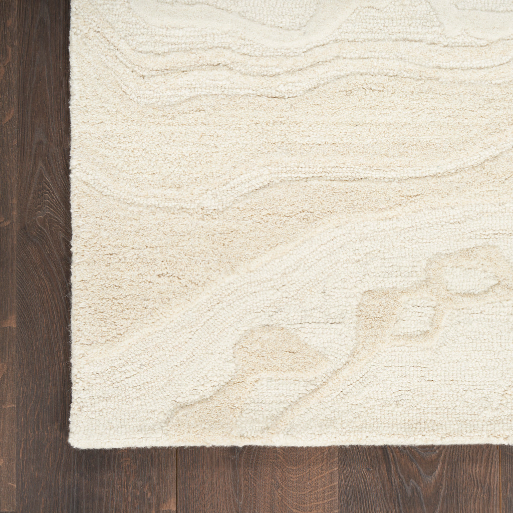 nourison graceful gru01 ivory rug