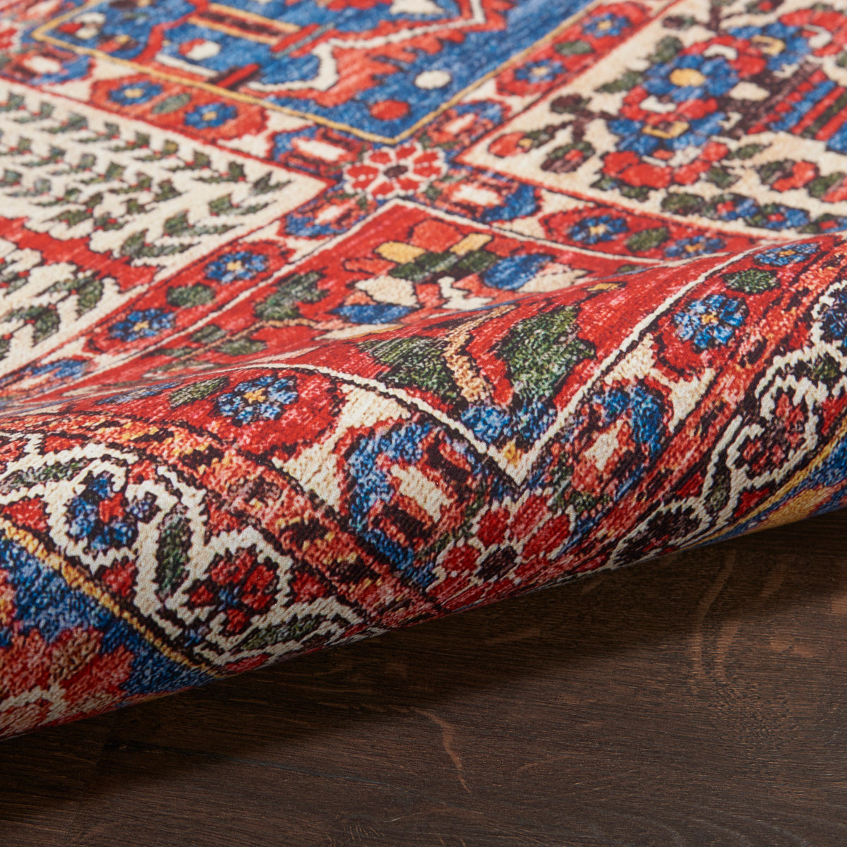 nourison fulton ful05 red rug