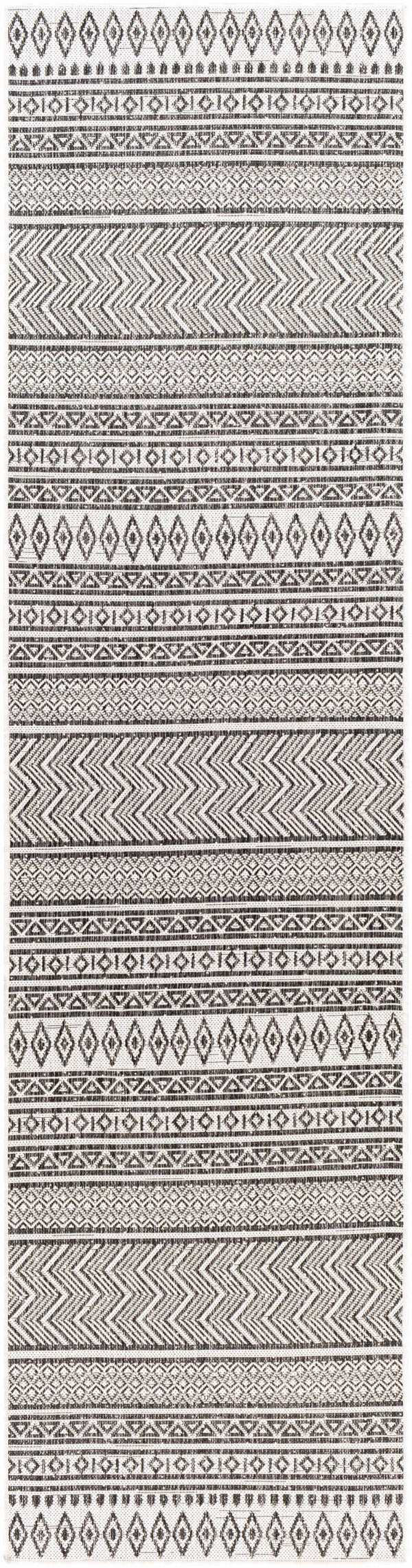 Hauteloom Imboden IMBO Black Machine Made Polypropylene Rug