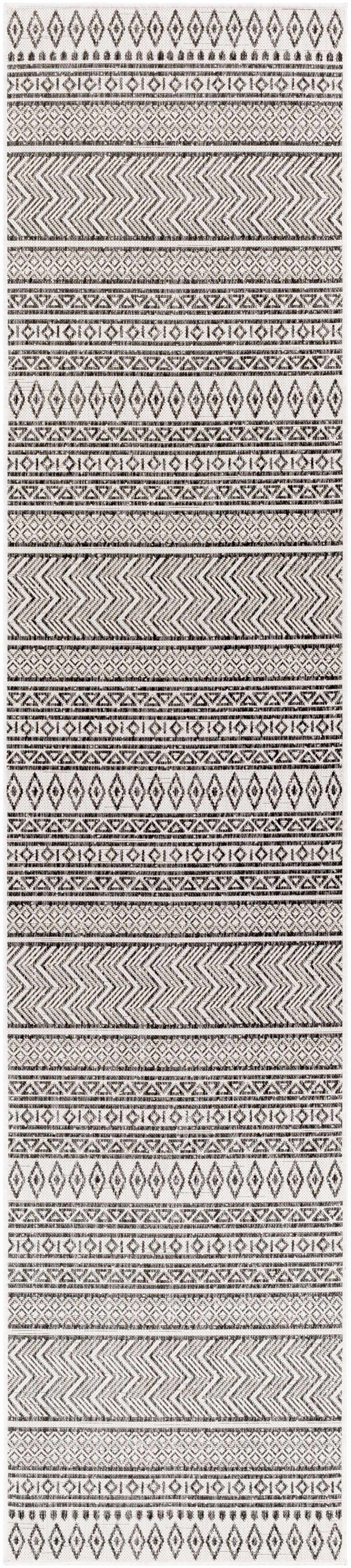 Hauteloom Imboden IMBO Black Machine Made Polypropylene Rug