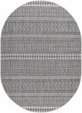 Hauteloom Imboden IMBO Black Machine Made Polypropylene Rug