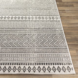 Hauteloom Imboden IMBO Black Machine Made Polypropylene Rug
