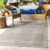 Hauteloom Imboden IMBO Black Machine Made Polypropylene Rug