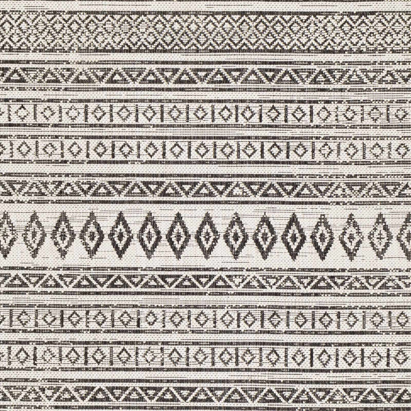 Hauteloom Imboden IMBO Black Machine Made Polypropylene Rug