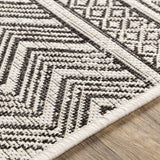Hauteloom Imboden IMBO Black Machine Made Polypropylene Rug