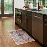 nourison grand washables grw05 ivory blue rug