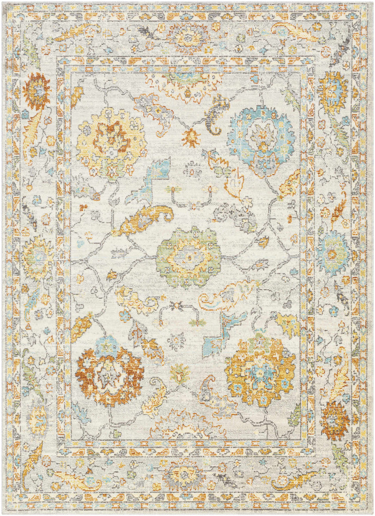 Hauteloom Inala INAL Ivory Machine Made Polypropylene Rug
