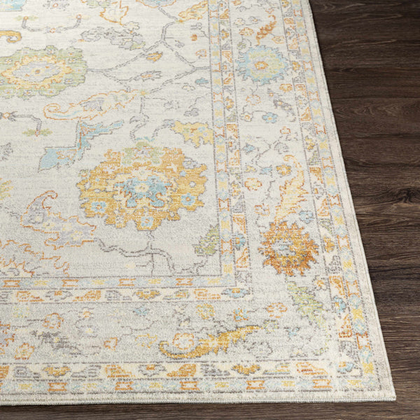 Hauteloom Inala INAL Ivory Machine Made Polypropylene Rug