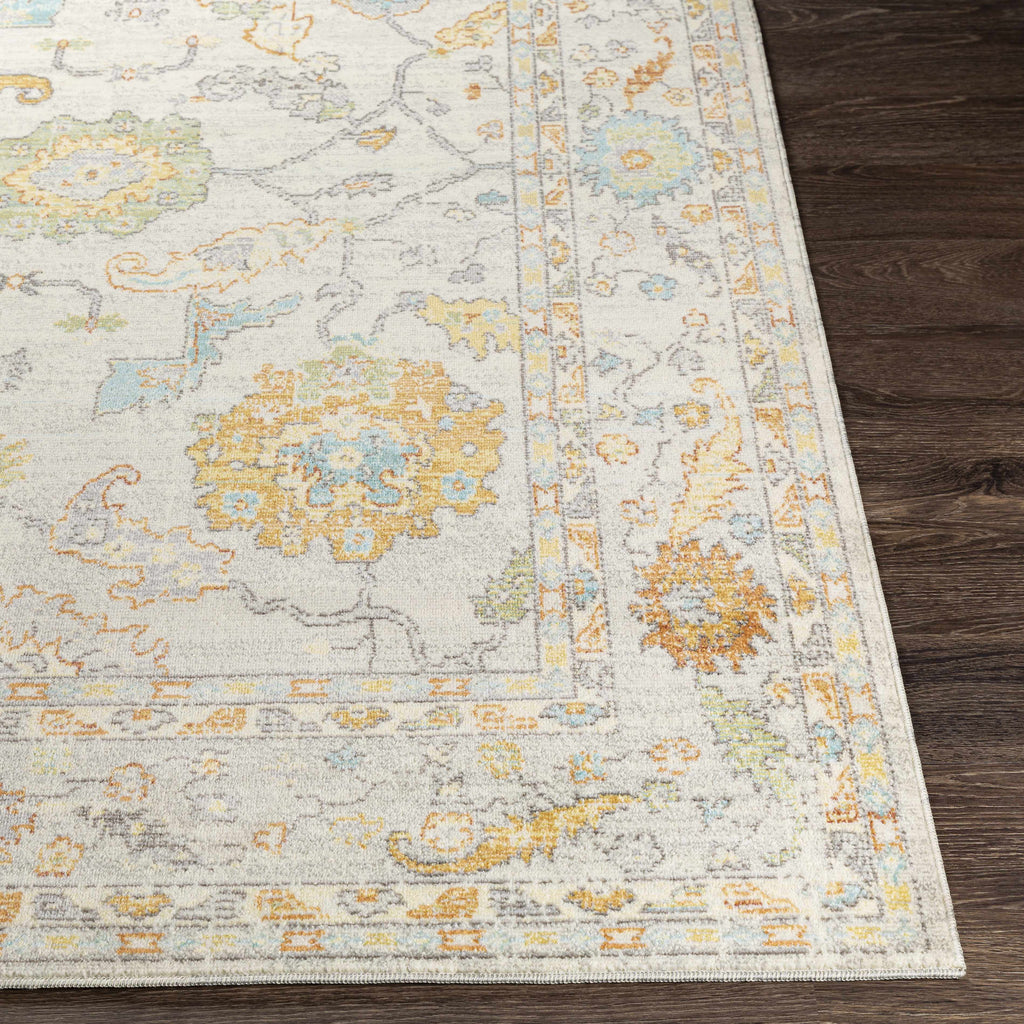 Hauteloom Inala INAL Ivory Machine Made Polypropylene Rug