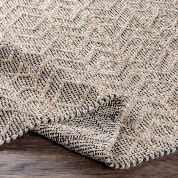 surya ingrid black ivory taupe rug ing 2000