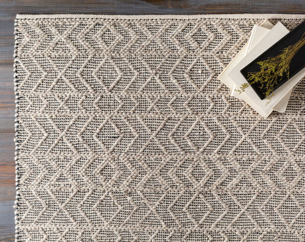 surya ingrid black ivory taupe rug ing 2000