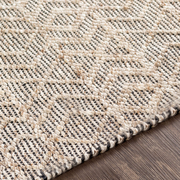 surya ingrid black ivory taupe rug ing 2000