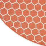 nourison twist reversible tws01 coral rug