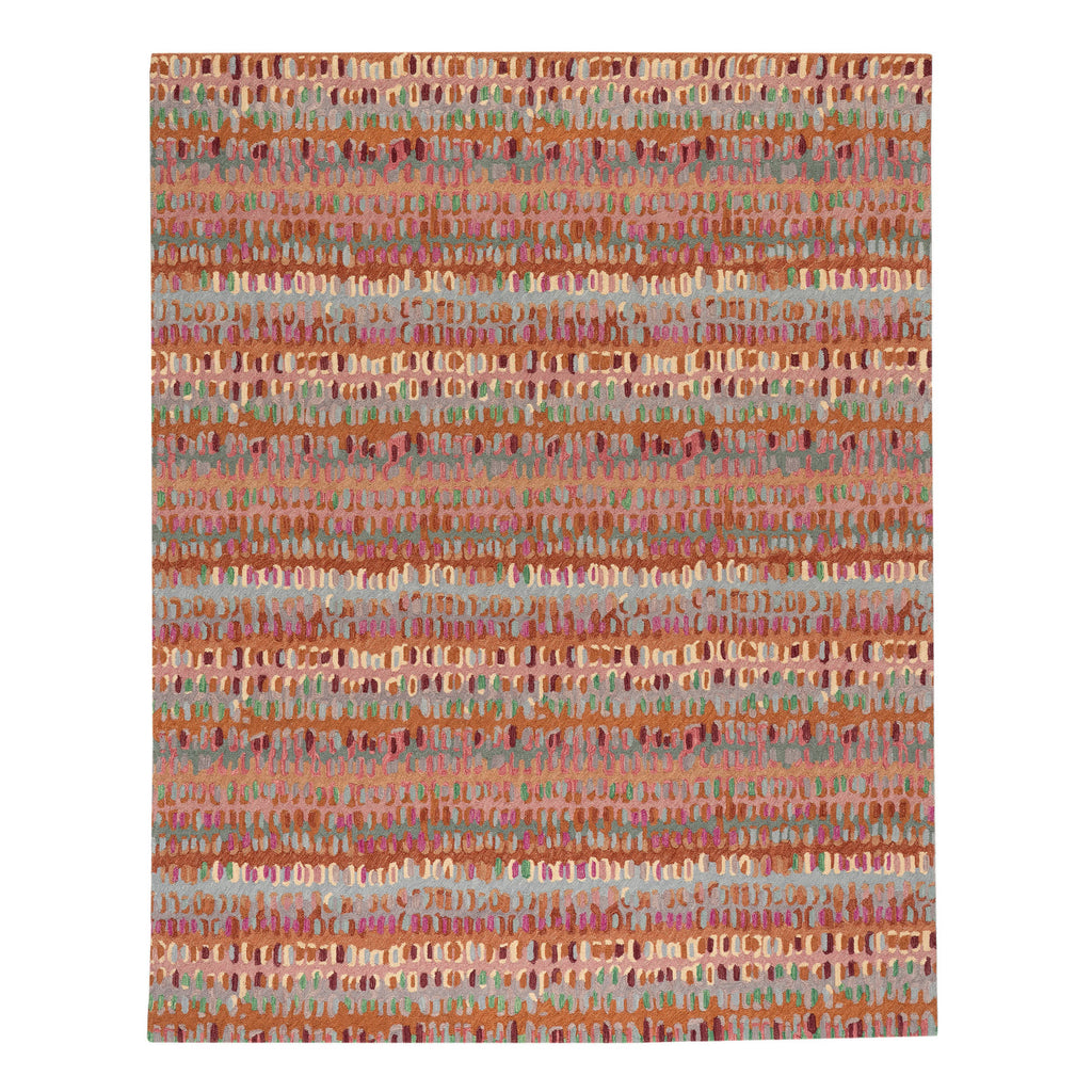dash albert paint chip da1834 clay hand hooked wool rug