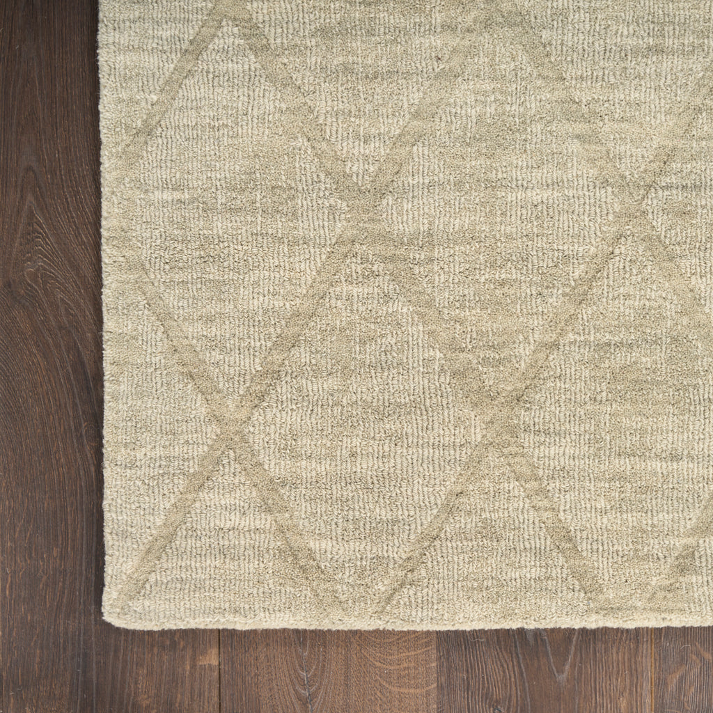 nourison wool haven woh01 sage rug