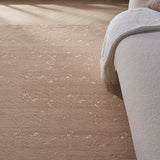 nourison cozy shimmer csh01 beige gold rug