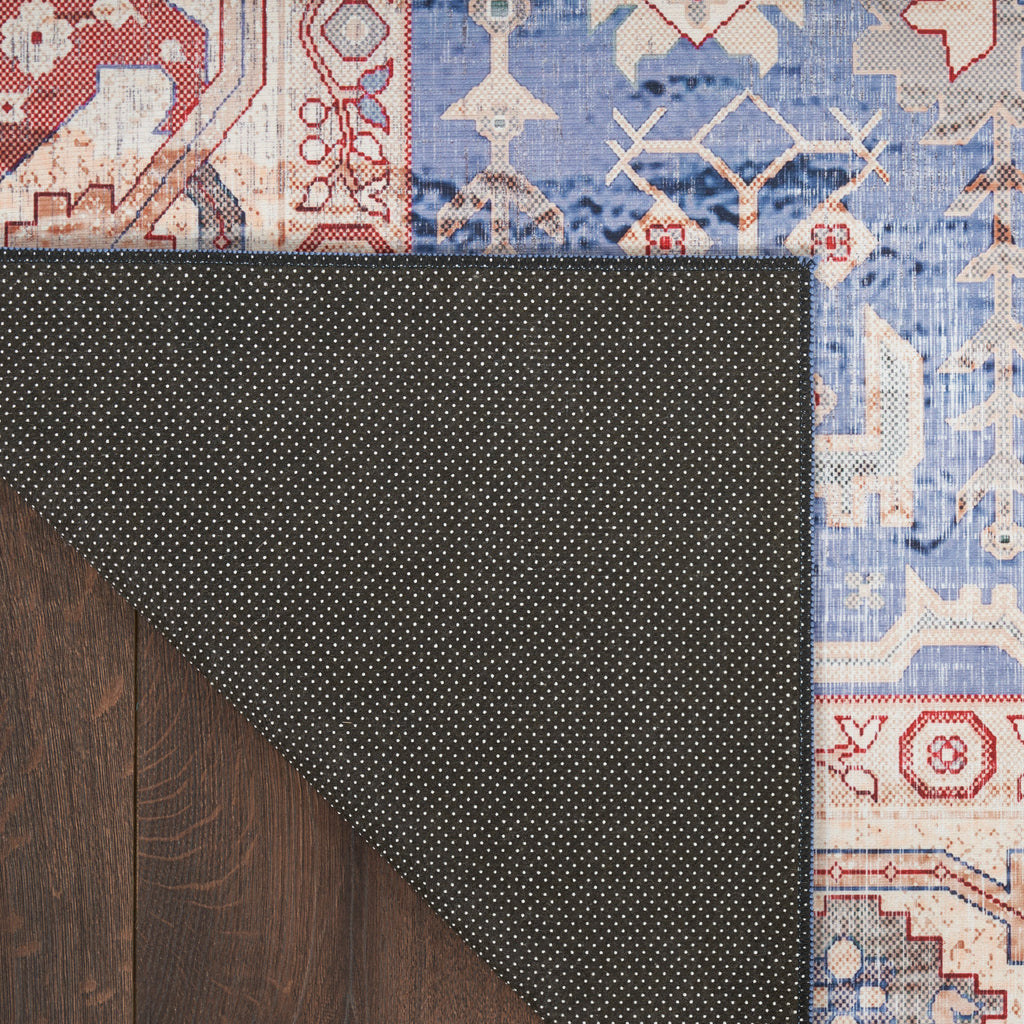 nourison vintage home vnh02 blue rug