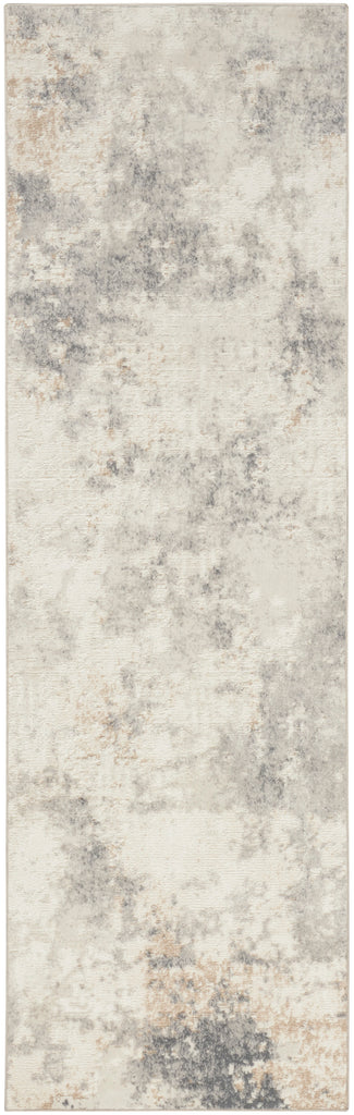 nourison ck005 enchanting ech07 ivory grey rug