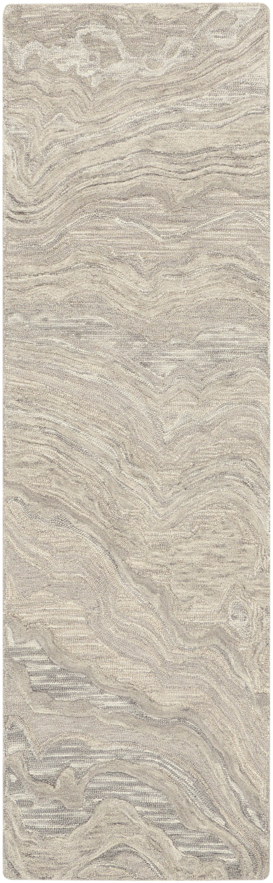nourison graceful gru01 grey rug