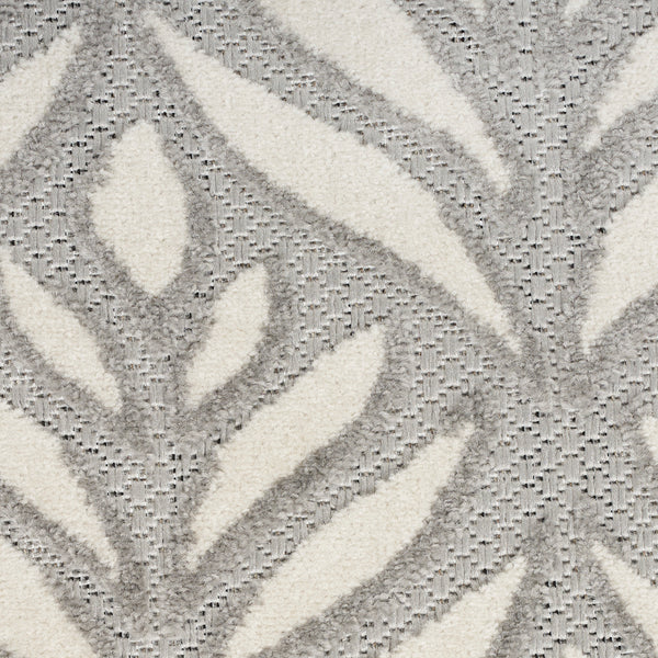 nourison aloha alh35 grey rug