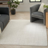 nourison modern comfort mnc03 ivory grey rug
