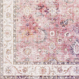 livabliss iris irs 2305 burgundy rug