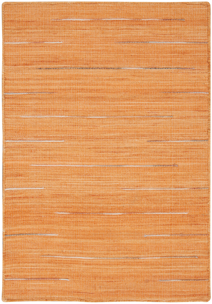 nourison interweave iwv01 orange rug