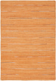 nourison interweave iwv01 orange rug