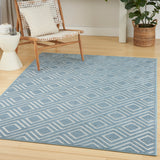 nourison care free caf03 blue rug