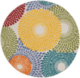 nourison aloha alh29 multicolor rug