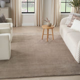 nourison plush cloud plc01 taupe rug