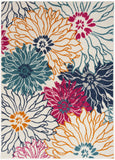 nourison passion psn17 ivory multi rug