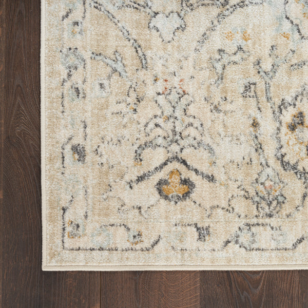 nourison oushak home ous01 cream rug