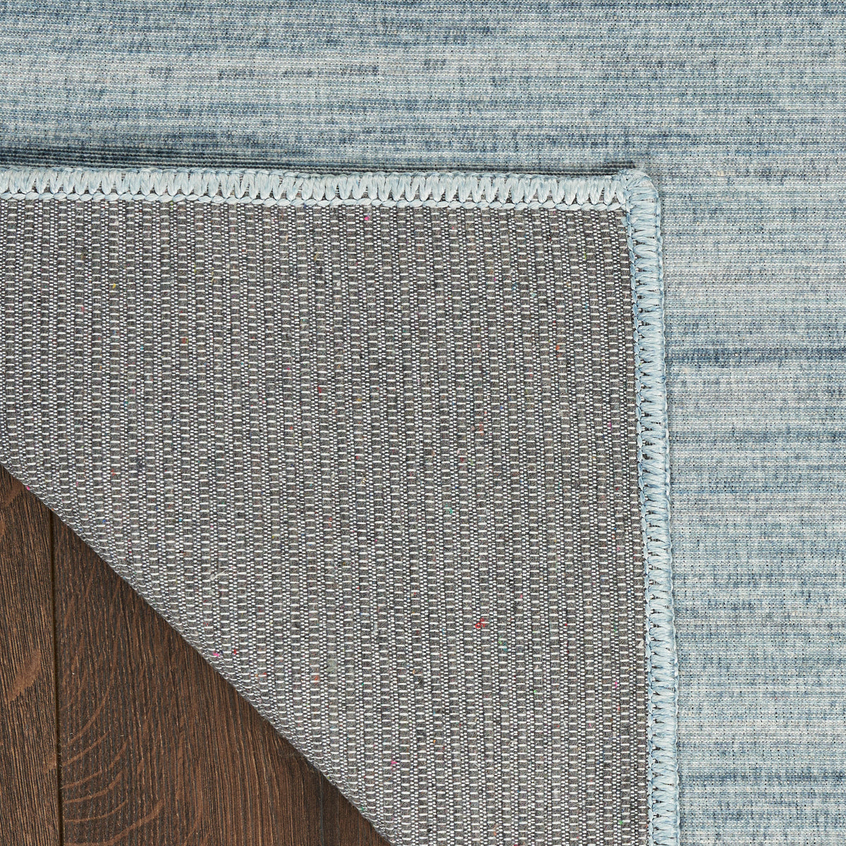 nourison washable essentials wae01 aqua rug