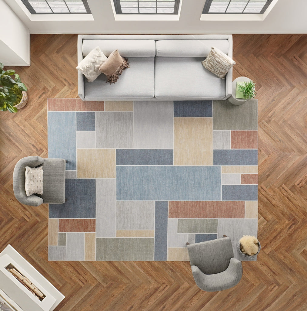 nourison astra machine washable asw09 multicolor rug