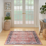 nourison fulton ful12 brick rug