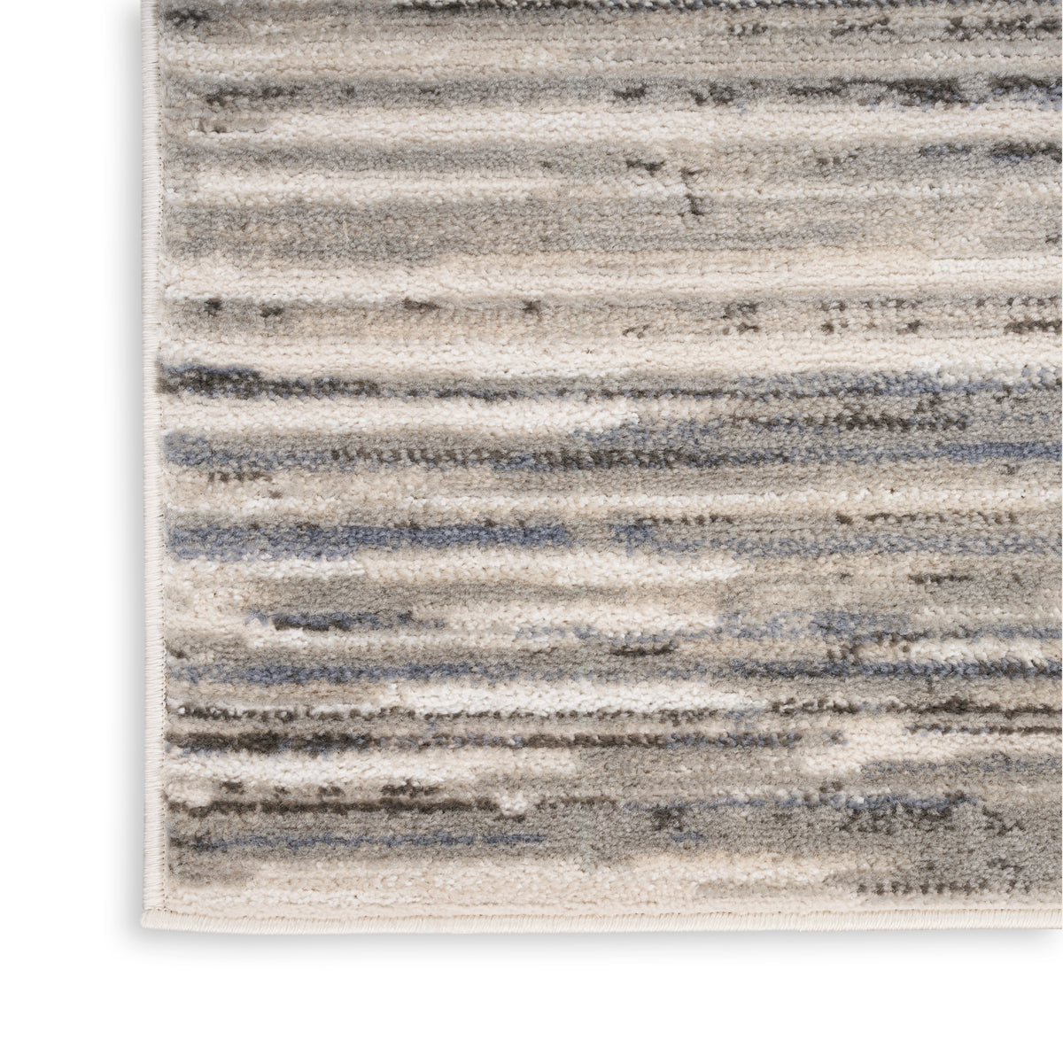 nourison serenity home srh03 ivory grey blue rug