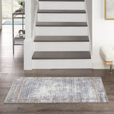 nourison daydream ddr03 silver rug