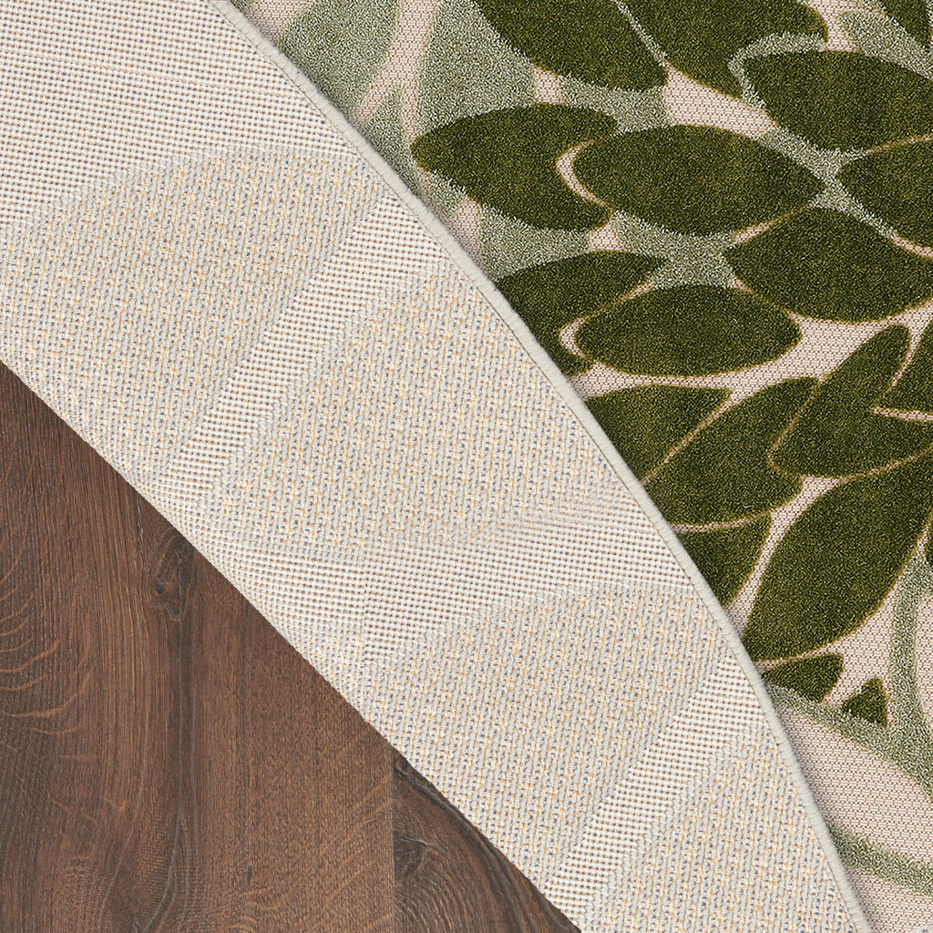 nourison aloha alh05 ivory green rug