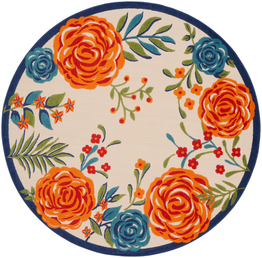 nourison aloha alh32 multicolor rug