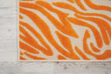 nourison aloha alh04 orange rug