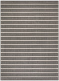 nourison positano pos03 charcoal ivory rug