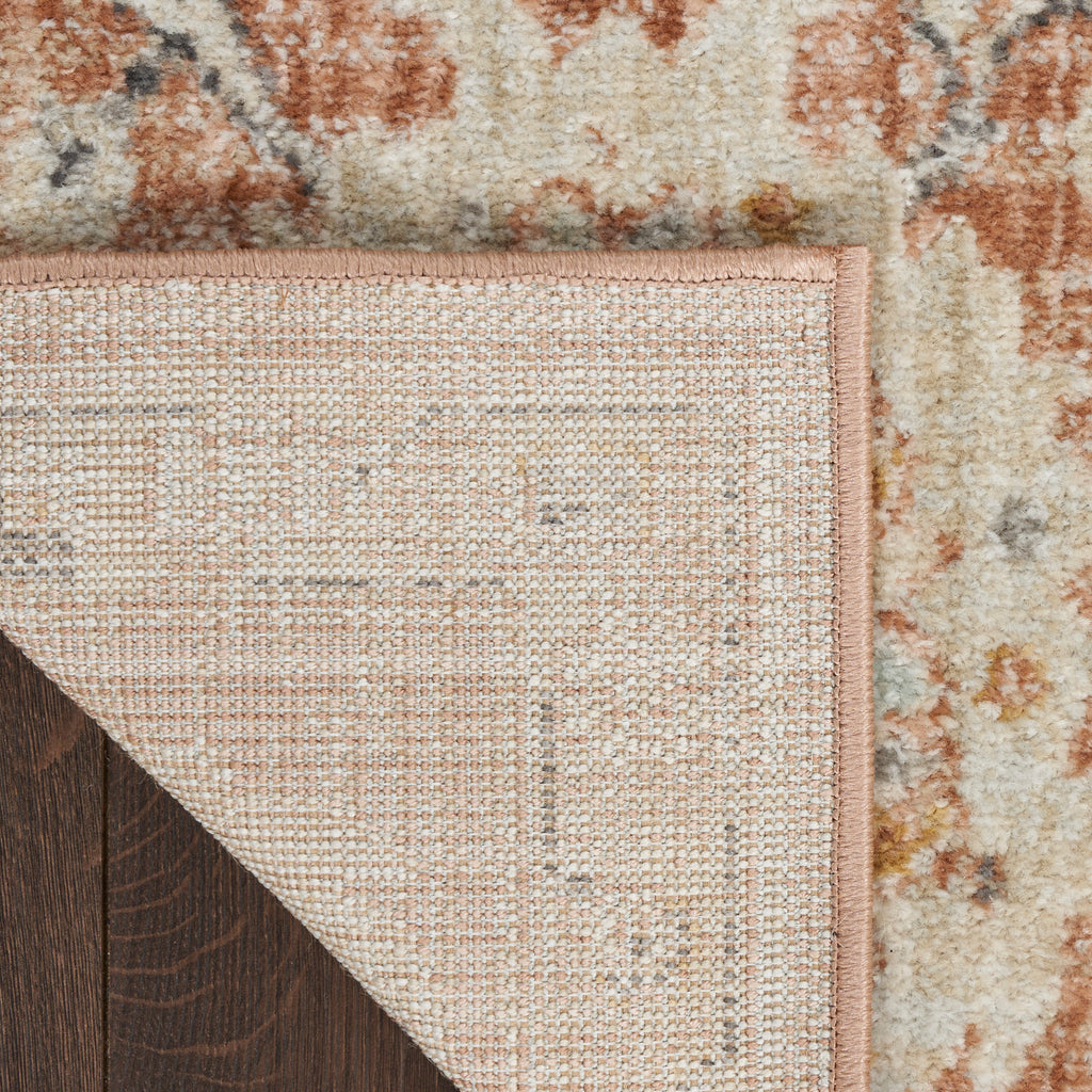 nourison oushak home ous01 rust rug