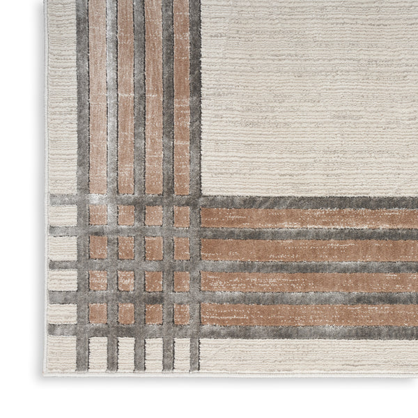 nourison desire dsr01 ivory silver rug