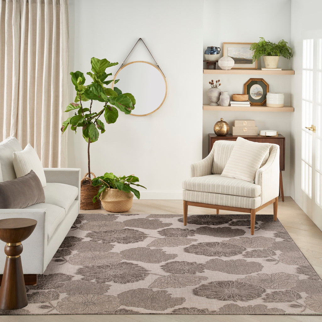nourison garden oasis goa04 natural rug
