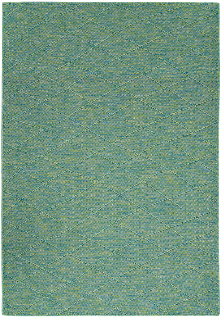 nourison washable solutions wsl01 blue green rug